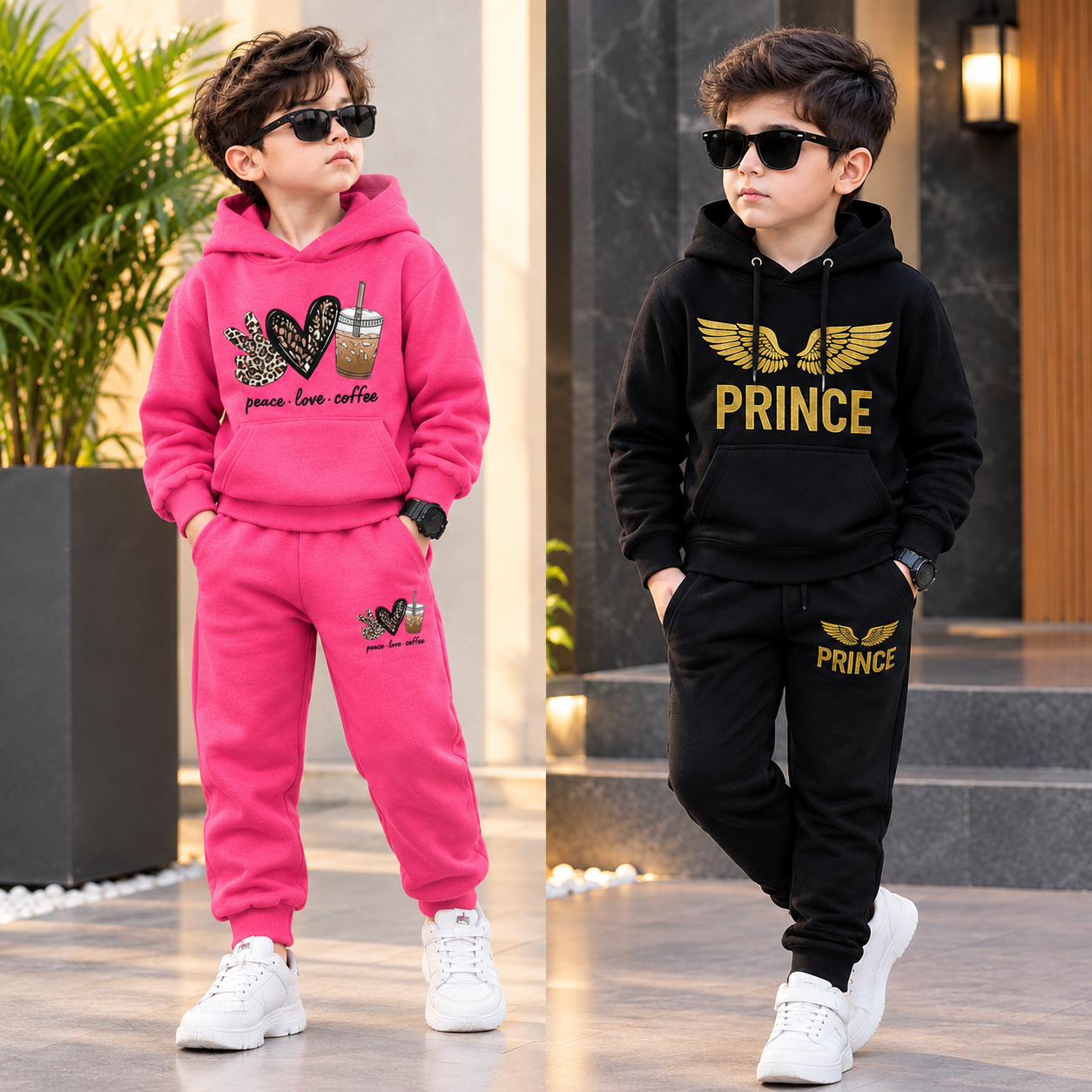 Hoodie +Pant 2 set Set Combo